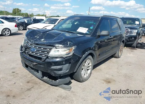 2017 Ford Explorer z USA, uszkodzony, nr VIN 1FM5K7B80HGC84448